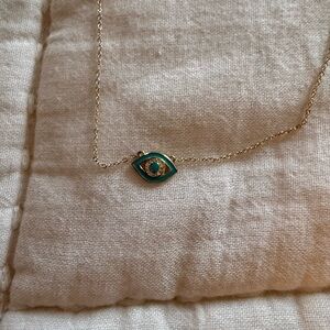 Elegant Evil Eye Pendant Necklace
